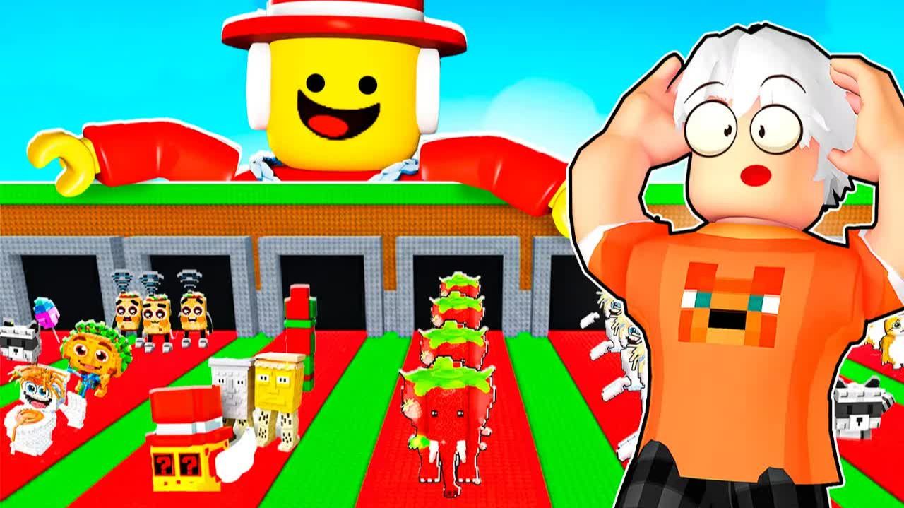 😨 7 КОНВЕЙЕРОВ с МАКСИМАЛЬНОЙ УДАЧЕЙ в Steal a Brainrot в РОБЛОКС на ЮТУБЕРСКОМ СЕРВЕРЕ! смотреть онлайн