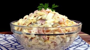 Такой САЛАТ СЪЕДЯТ ЗА МИНУТУ. Мой Любимый Салат на Новый ГОД! БЮДЖЕТНЫЙ САЛАТ на НОВЫЙ ГОД 2026