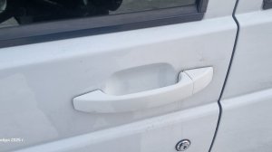 УАЗ Патриот замёрз замок двери.