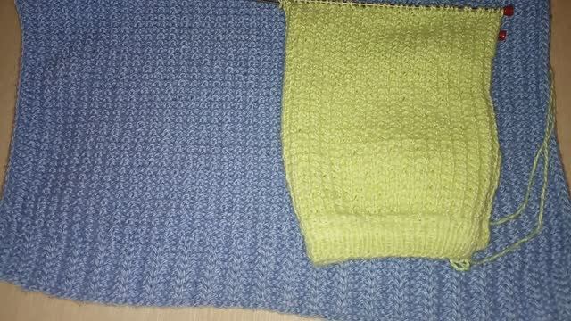 Простой узор спицами для вязания детских и взрослых изделий