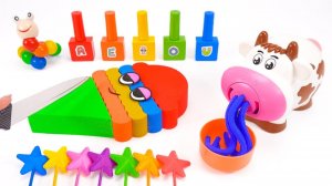 ИГРАЕМ С КИНЕТИЧЕСКИМ ПЕСКОМ ЛЕПИМ  БОЛЬШУЮ МОРОЖЕНКУ МУЛЬТИКИ ДЛЯ ДЕТЕЙ КАНАЛ ИГРАЛКИ-ЗАЛИПАЛКИ