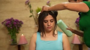 ASMR-маска Доньи Эсперанса с звуками и звуками ASMR, связанными с глубоким сном