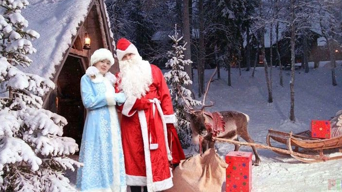Поздравление с днем рождения Дедушки Мороза — шикарное видео смотреть онлайн