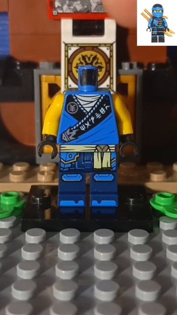как сделать джея по турниру истоков #Лего #lego #ниндзяго #ninjago #кастом #castom