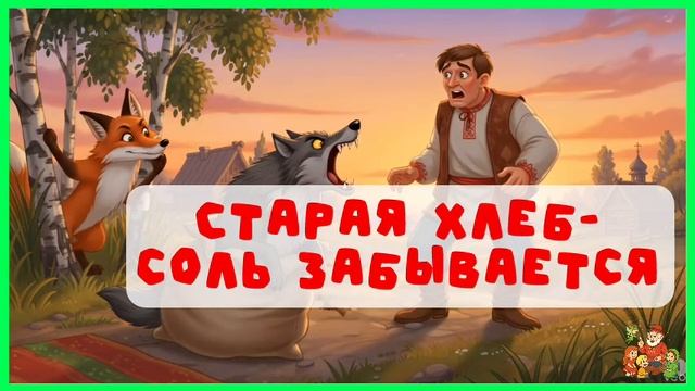 Старая хлеб-соль забывается | аудиосказки | народные сказки | детские сказки онлайн | сказка смотреть онлайн