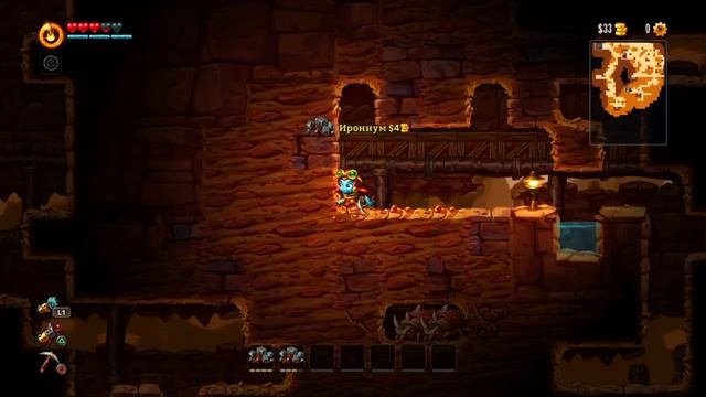 SteamWorld Dig 2 (Стрим 2 - Добираемся до поселения Бомжей)