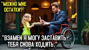 БЕДНАЯ ДЕВОЧКА И ПАРАЛИЗОВАННЫЙ МИЛЛИОНЕР: «Отдай мне еду – я тебя ИСЦЕЛЮ!» Он смеется...