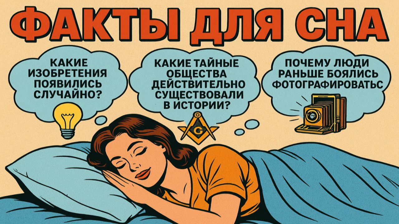 Факты для сна: интересные и удивительные истории, чтобы быстро уснуть смотреть онлайн