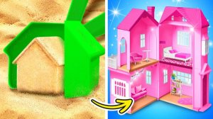 🏠 Удивительный ремонт крошечного домика ✨ DIY трюки и лайфхаки