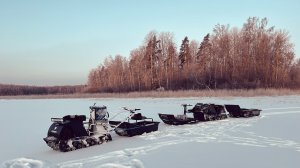 Зимняя рыбалка на Вуоксе #рыбалка #вуокса #мотособака