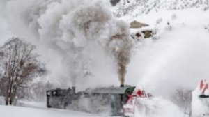 Паровоз снегоуборщик