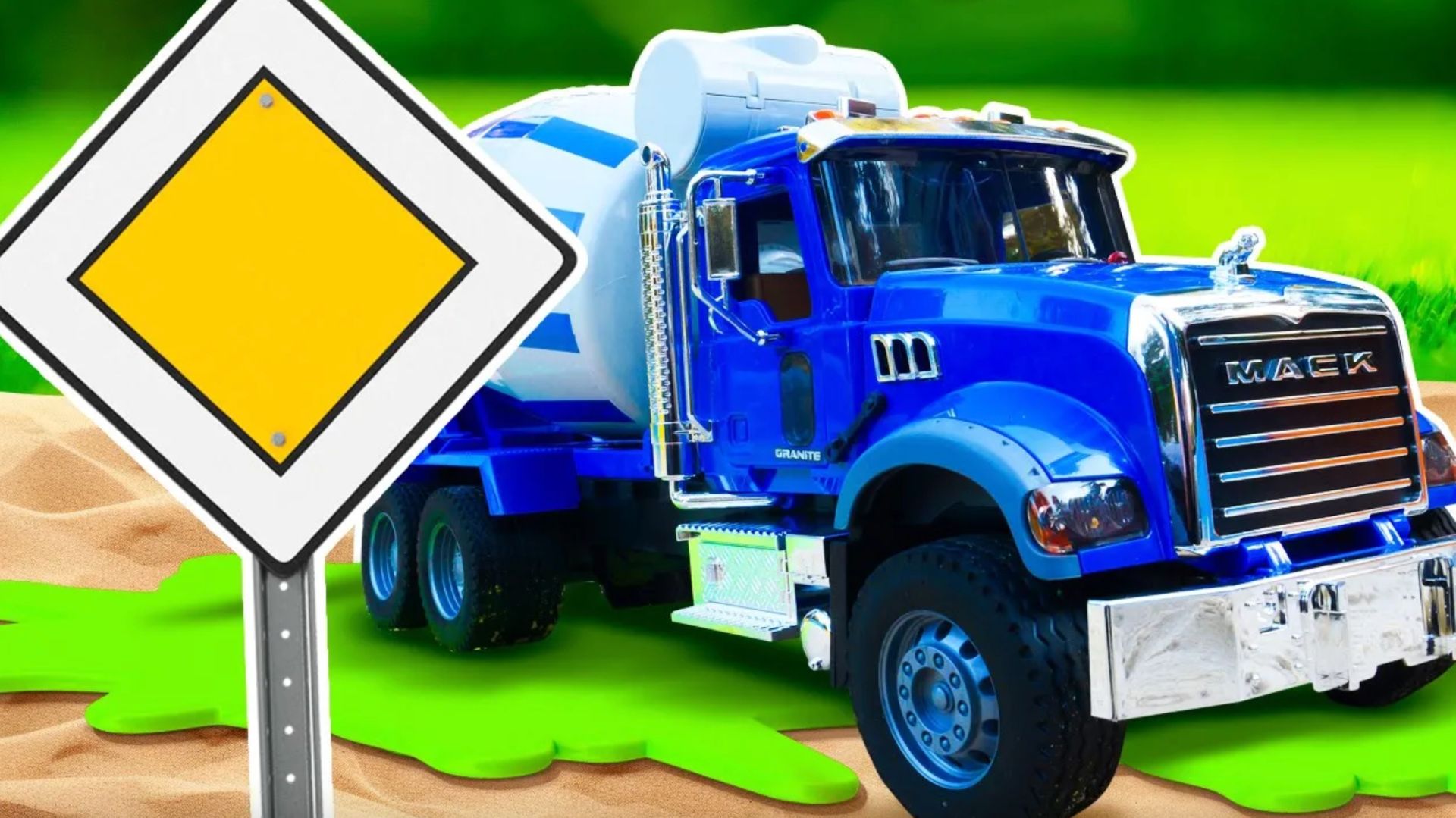 ТОП 3 САМЫХ КРУТЫХ БЕТОНОМЕШАЛОК! Строим дорогу с машинками. Видео для детей