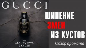 КАК ПОЁТ ЗМЕЯ?.. GUCCI THE VOICE OF THE SNAKE // ОБЗОР АРОМАТА // Fragrance Review