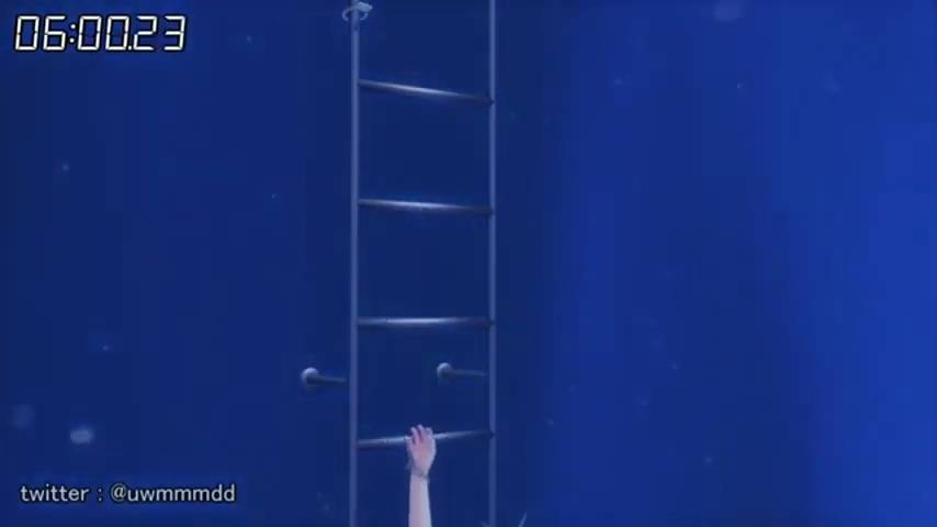 Anime Girl Trapped Underwater