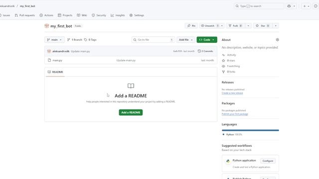 БЕСПЛАТНЫЙ ХОСТИНГ для TELEGRAM БОТА на PYTHON AIOGRAM | BOTHOST.RU смотреть онлайн