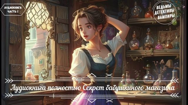 🎧АУДИОКНИГА ПОЛНОСТЬЮ 🎁 Секрет бабушкиного магазина 😄Юмористическое фэнтези ✨ ЧАСТЬ 1