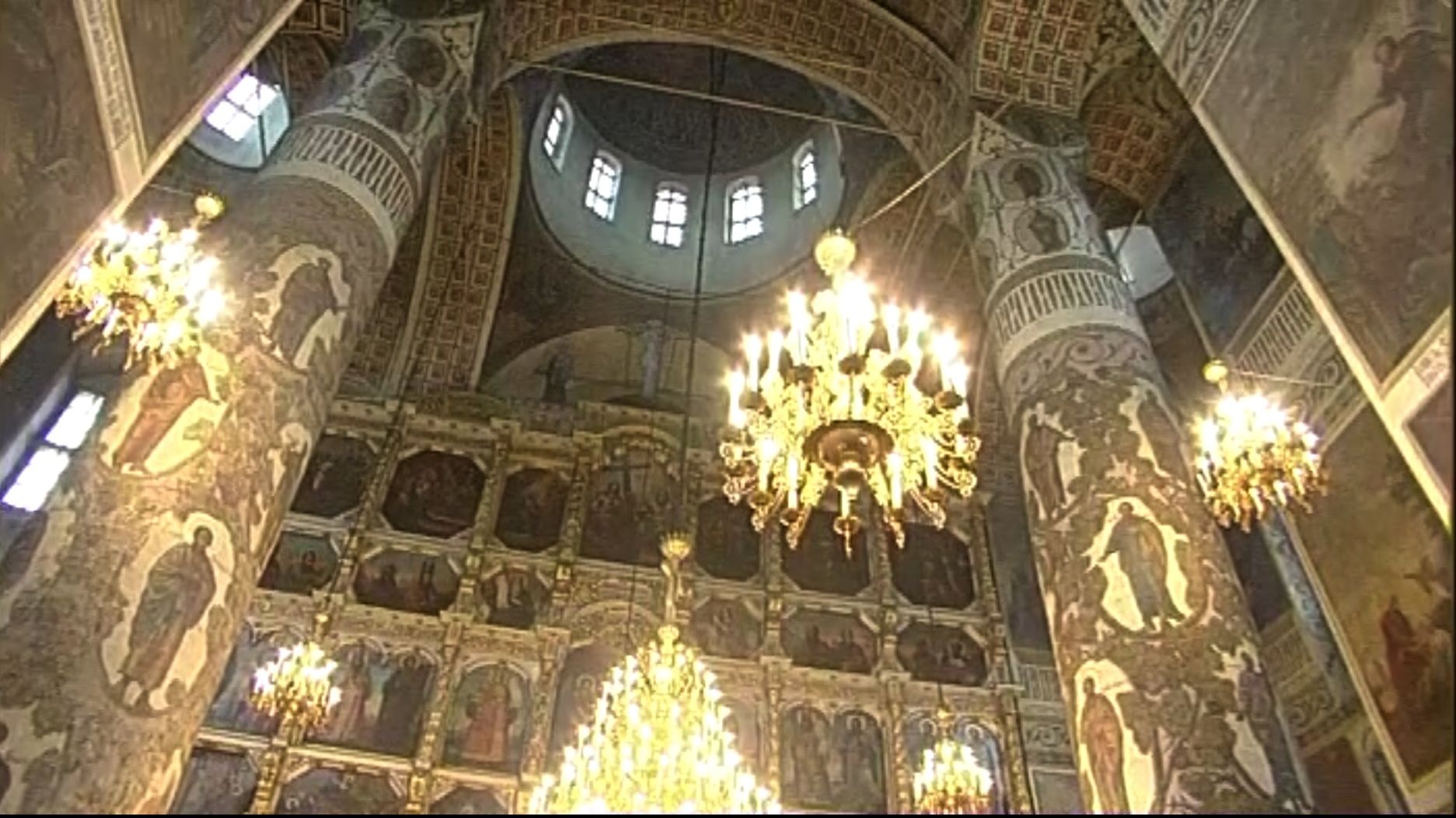 Божественная литургия 18 ноября 2025 года, Донской монастырь, г. Москва смотреть онлайн