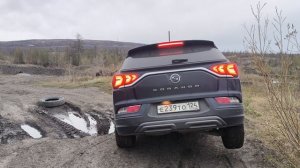 SsangYong Korando С300 на диагоналке.
