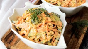 Салат с морковью по-корейски