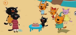 Три Кота Мультфильм День рождения Коржика