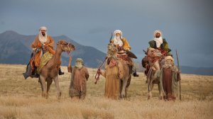 Волхвы пришли к Иисусу / Поклонение волхвов / Бегство в Египет Святого Семейства