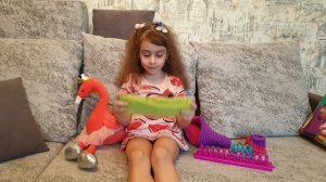 Распаковка набора для вязания.