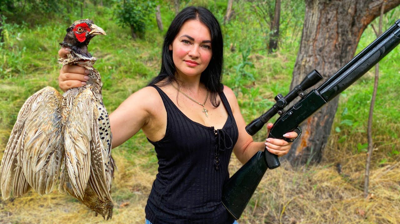 ОХОТА на ФАЗАНА в ЛЕСУ! Как Вкусно приготовить ФАЗАНА на костре в диких условиях смотреть онлайн