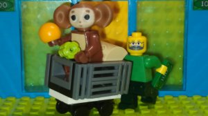 Лего Чебурашка / Поход в магазин / самоделка