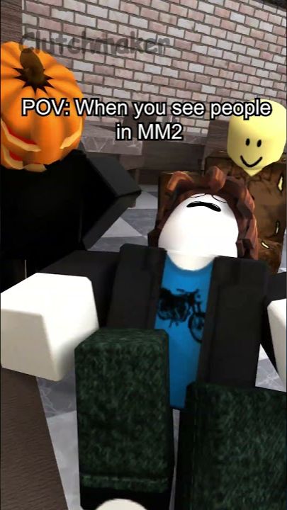 POV: When you see people as the murderer in MM2 #shorts #short #roblox #funny #robloxmemes смотреть онлайн