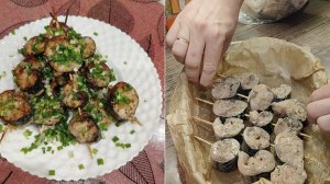 Медальоны рыбные на шпажках/ Борщ в воскресный день/Максим сварщик/ К чему бы это/