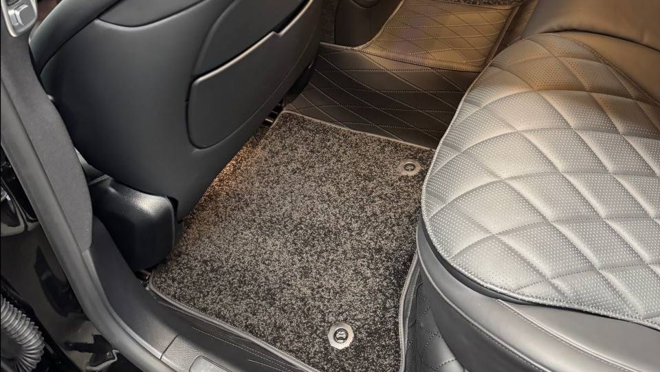 Mercedes S450 - пошив ковров в салон автомобиля и в багажник смотреть онлайн