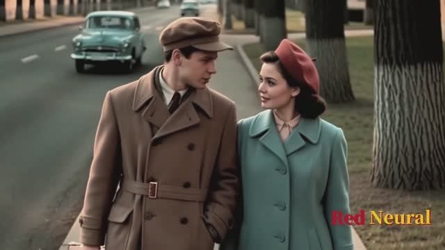 "Весна на Заречной" Кино 50-х, которое ожило в XXI веке | Атмосферный Ai клип смотреть онлайн