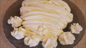 КРЕМ ЧИЗ на сливках и сахарной пудре Рецепт КРЕМА крем для промазки коржей украшения