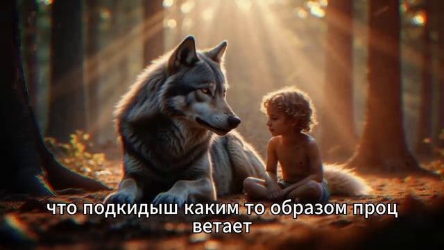 Огромный Волк Нашёл Ребёнка в Лесу смотреть онлайн