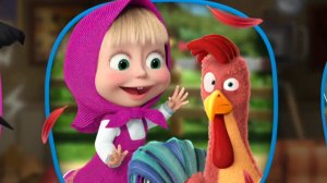 Маша и медведь. Мини игры мультфильм игра Изучайте разные профессии и получайте удовольствие, играя