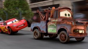 Мак засыпает и теряет Молнию Маквин! - "Тачки" отрывок из фильма