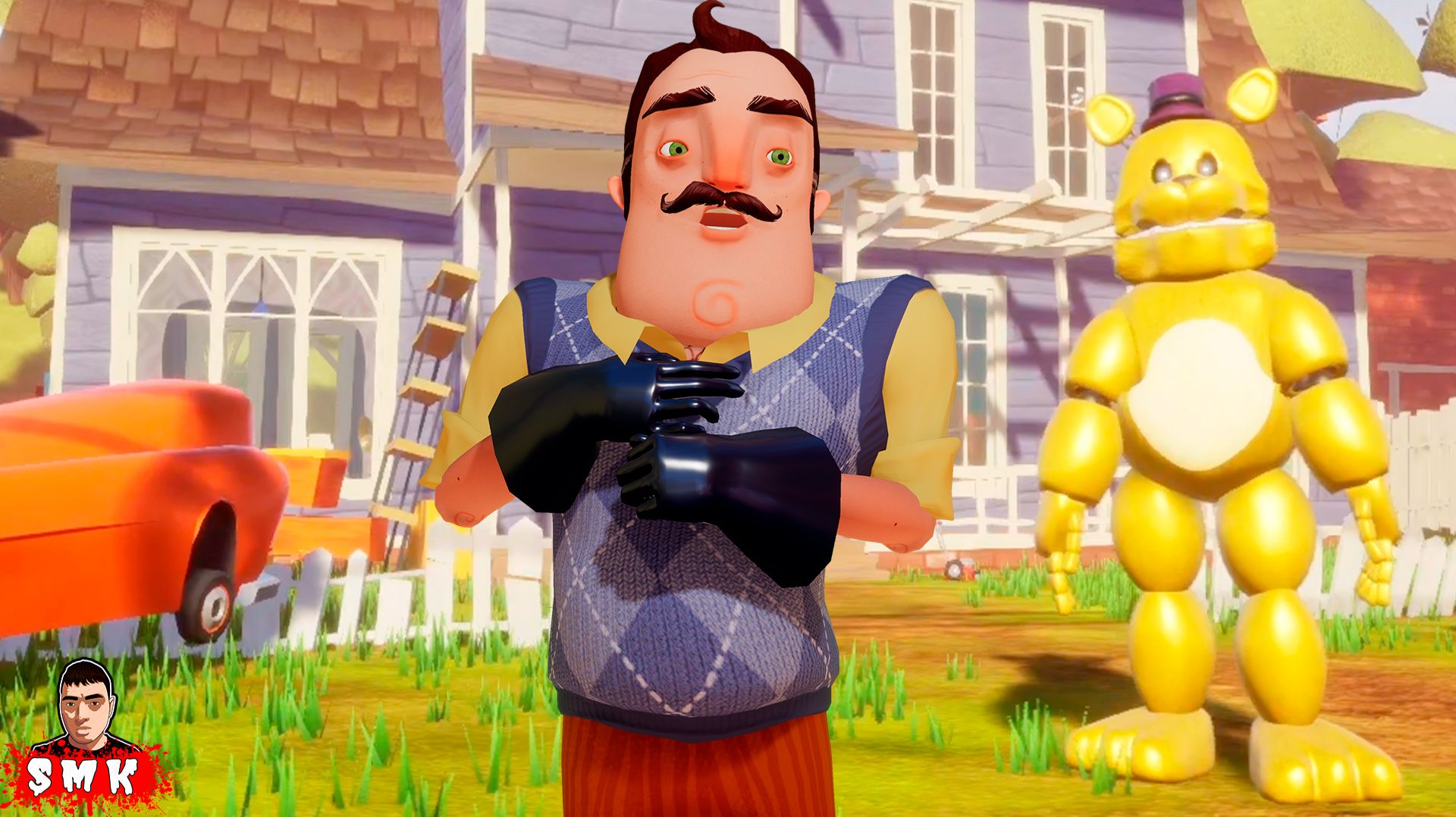 ШОУ ПРИВЕТ СОСЕД!ФРЕДБЕР УКРАЛ СОСЕДА!ИГРА HELLO NEIGHBOR ПРОХОЖДЕНИЕ ФНАФ МОДА И ЭТО ОЧЕНЬ СТРАШНО смотреть онлайн