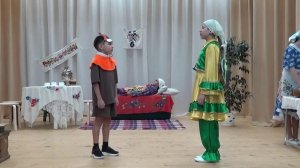 Детский театральный коллектив «Әкият» спектакль «Өч кыз әкияте» Татарско-Тумбарлинский СДК