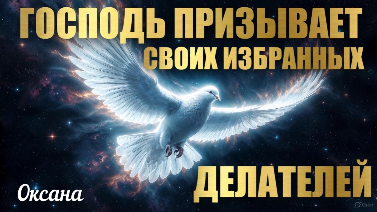ГОСПОДЬ ПРИЗЫВАЕТ СВОИХ ИЗБРАННЫХ ДЕЛАТЕЛЕЙ ДЛЯ СПАСЕНИЯ ТВОРЕНИЙ БОЖЬИХ! Оксана смотреть онлайн