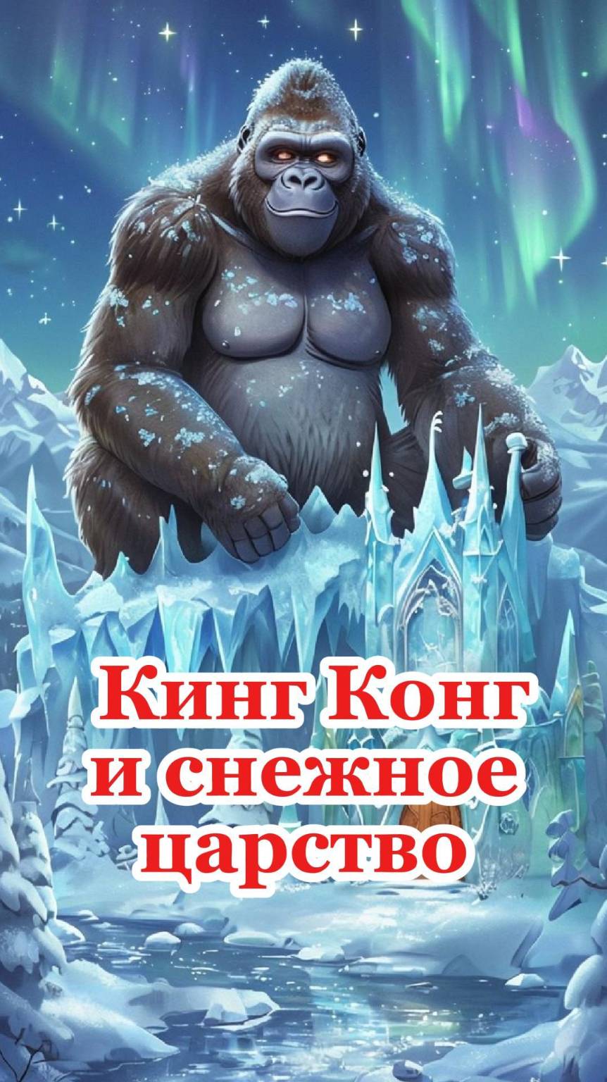 Сказки для детей | Кинг Конг и снежное царство| Сказки на ночь| Аудиосказки | Детские сказки| Сказки смотреть онлайн