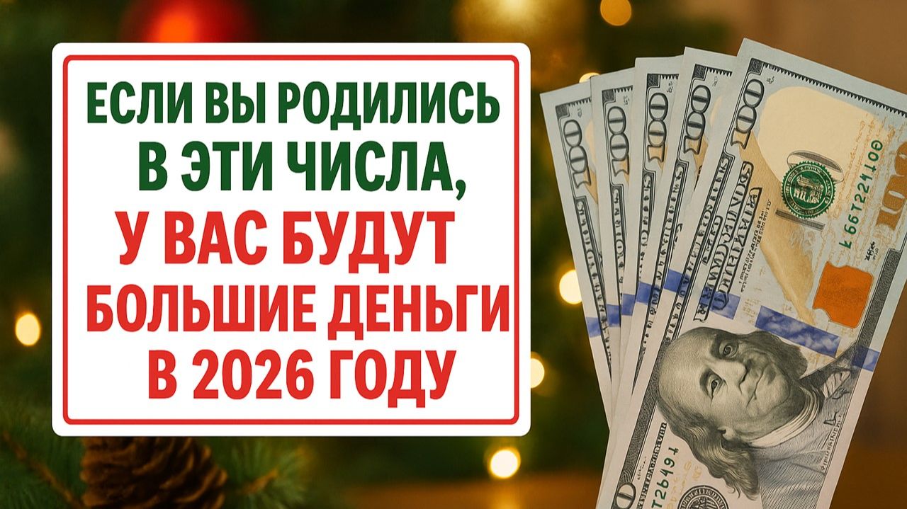 Рождённые в эти даты получат деньги в 2026 году: проверьте себя и измените судьбу заранее смотреть онлайн