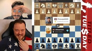 СУМАСШЕДШАЯ ЗАРУБА! Алиреза Фирузджа - Александр Шиманов 11.11.2025