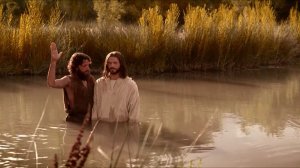 Крещение Иисуса Христа в реке Иордан / Крещение Иисуса Христа в Иордане / Иоанн креститель и Иисус