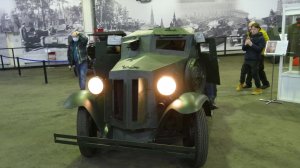 Бронемашина Д-8 на выставке "Моторы Войны", 10 декабря 2022