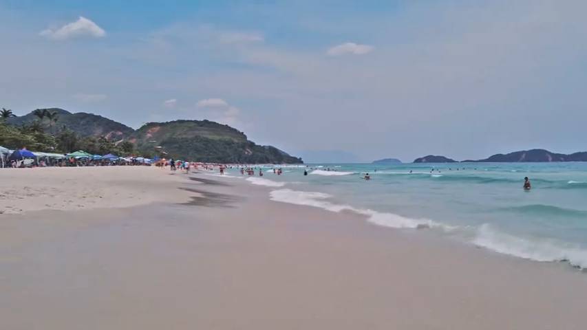 Прогулка по бразильскому пляжу смотреть онлайн