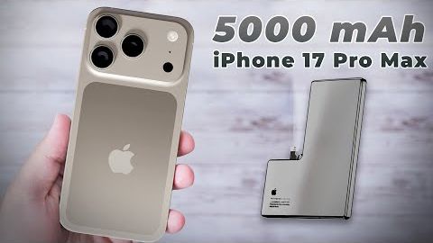 IPhone 17 Pro Max — 5000 мА·ч?! Вот это ШОК! ⚡😱