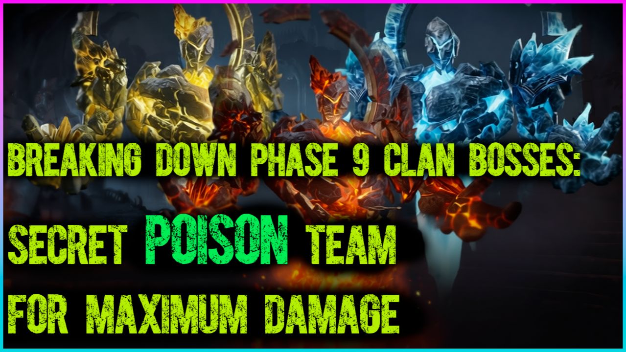 🎯 Разрываю 9-ю фазу клановых боссов: секретный билд Яда на максимальный урон