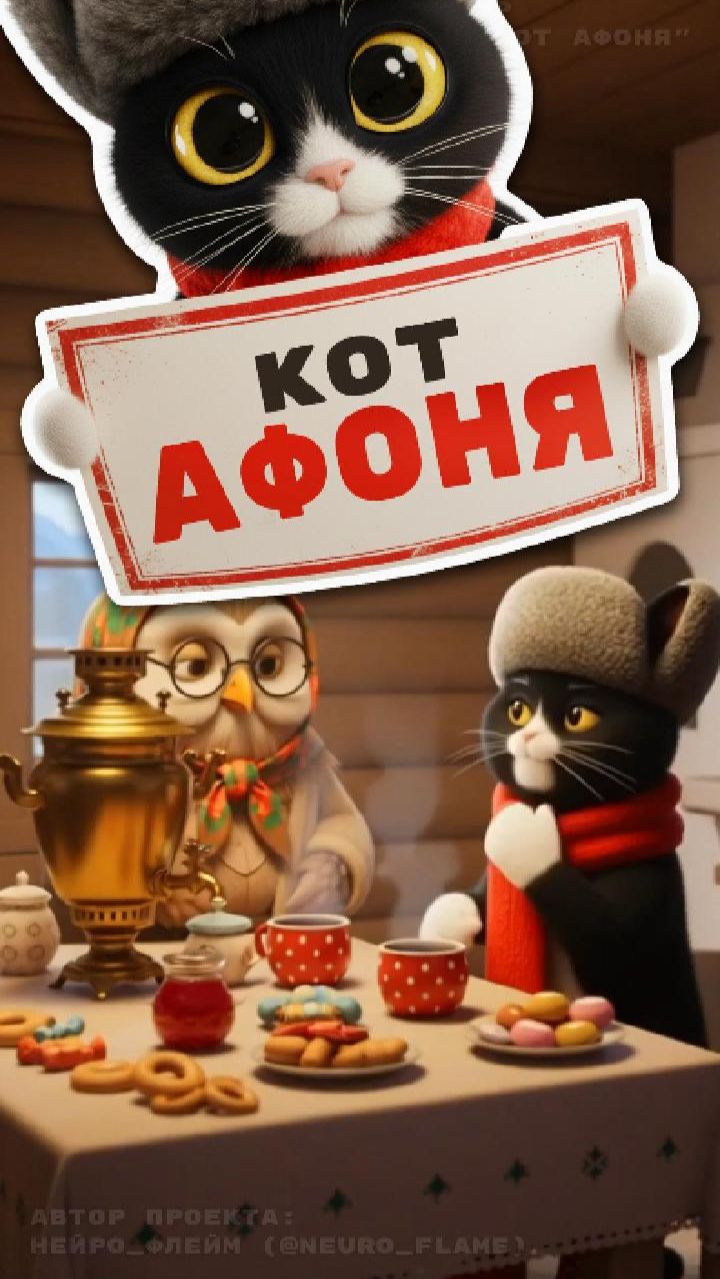 Кот Афоня 😸 Клип-Трейлер Анимационного Сериала 🎬📼📺