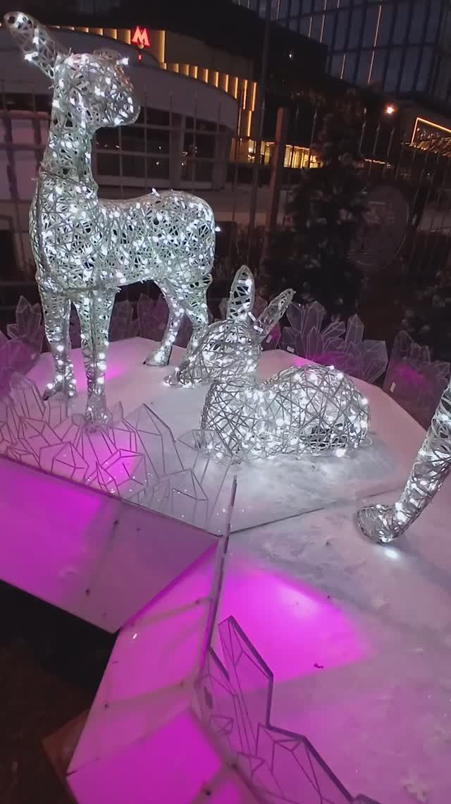 семья. новогодняя инсталляция смотреть онлайн