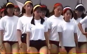 04思い出の体育祭　入場行進と整列